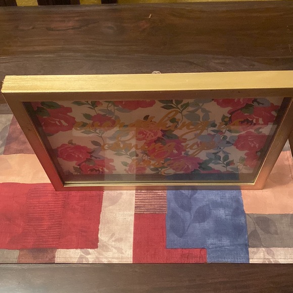 Macbeth Collection Everything is Coming Up Rosey gold frame - Picture 5 of 8